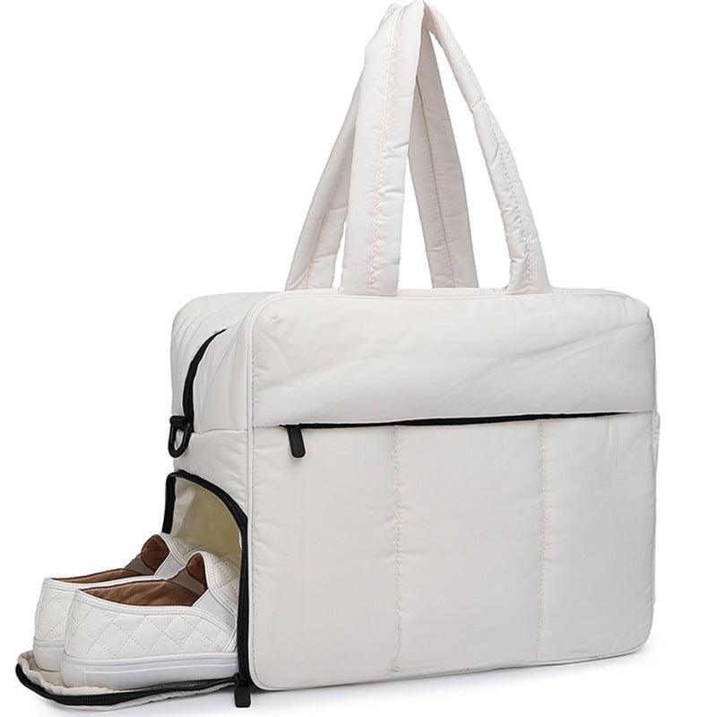 Duffel Bolsa Grande Multifuncional All Day Branco - MARY OH