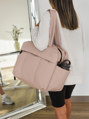 Duffel Bolsa Grande Multifuncional All Day Rosa - MARY OH