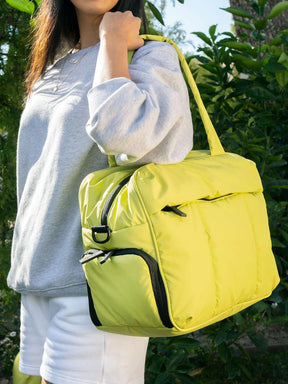 Duffel Bolsa Grande Multifuncional All Day Amarelo - MARY OH